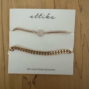 Ettika bracelets set of 2